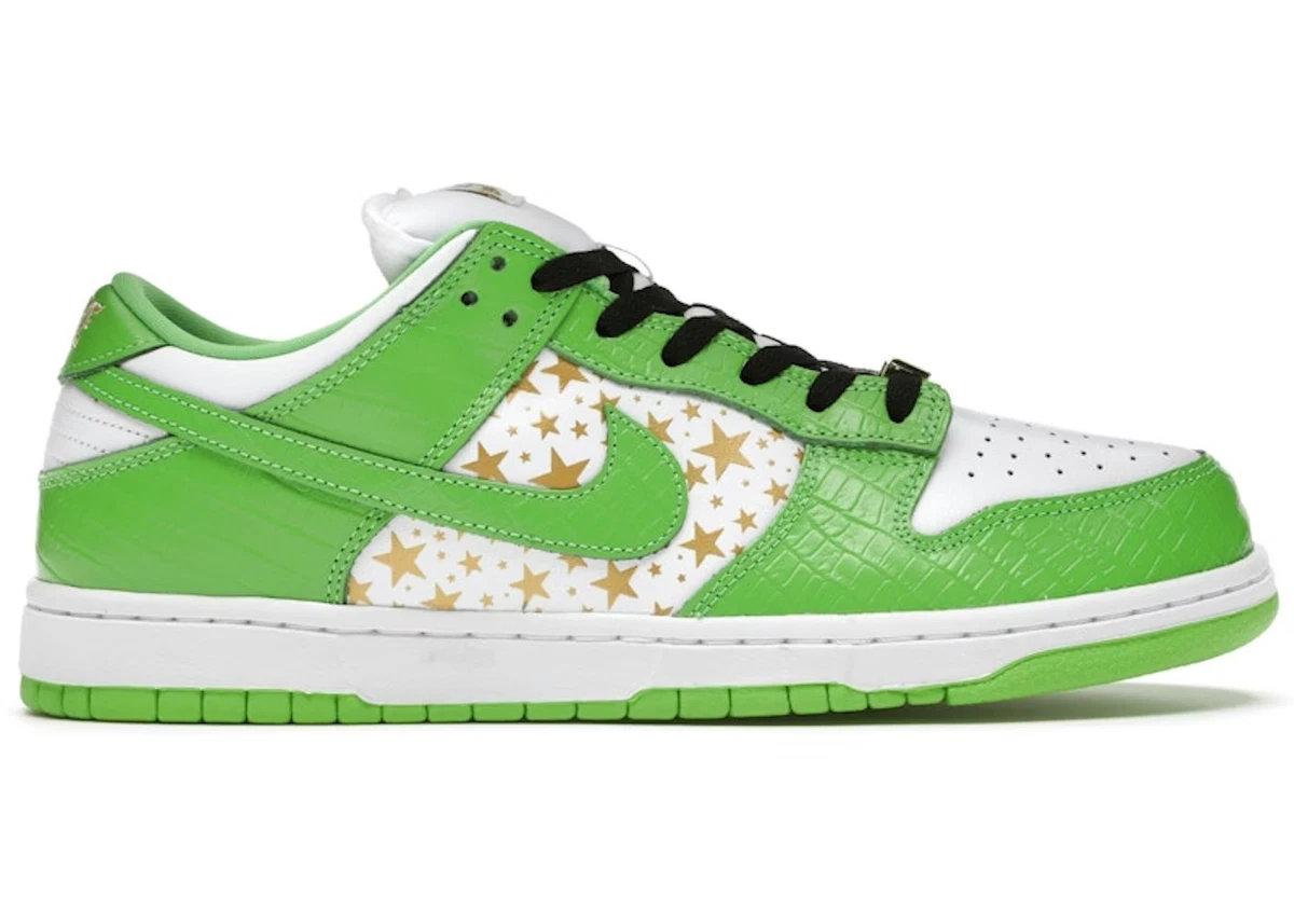 Nike Supreme x Dunk OG SB QS Low Mean Green for Sale