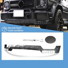 Used Front Bumper Splitter Wled Drl For 90-18 Benz G-class W463 G63 G65 Sport