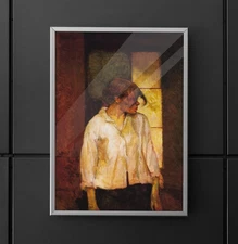 Henri de Toulouse Lautrec At Montrouge Canvas/Poster Wall Art - Impressionism