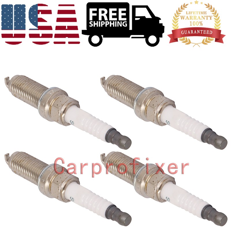 90919-01275 Fits TOYOTA Corolla Prius Pontiac Vibe Set of 4 Spark Plugs SC16HR11