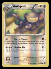 Ambipom Uncommon Reverse Holo XY - Steam Siege 91/114 LP Pokémon TCG