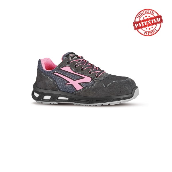 Chaussure de securite femme UPOWER Redlion cherry S1P SRC pointure 35