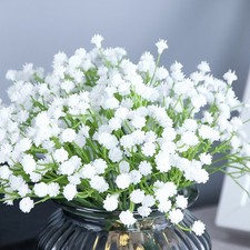Plastic Gypsophila Babys Breath Gyp Sprays - Artificial Flowers Garden Decor