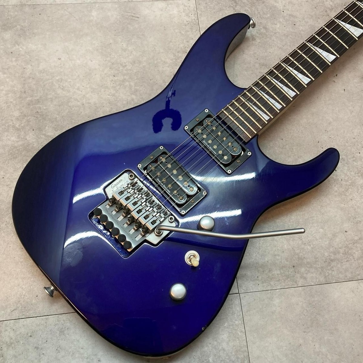 Grover Jackson) Dinky R.Head Blue Made in Japan ST Type Solid