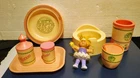 Vtg 80's/90's Cabbage Patch Kids Doll Accs Lot: Sippy Cup,bowl,potty chair, +
