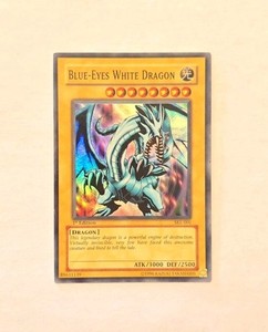 Blue Eyes White Dragon Anime Card | eBay