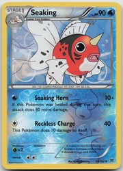Seaking 28/162 XY - BREAKthrough Reverse Holo Uncommon