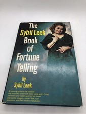 Sybil Leek The Book of Fortune Telling Book Club hardbound