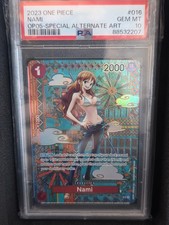 One Piece 2023 - Nami SP OP01-016 OP05 Special Alternate Art Card - PSA 10 Gem