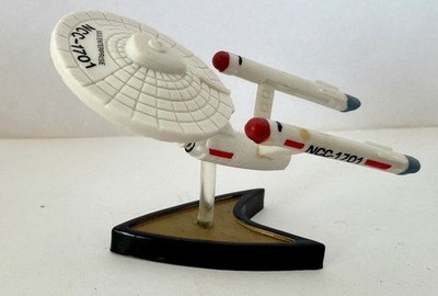 Lot of 2 U.S.S. Star Trek Enterprise NCC-1701 Hamilton Gifts Mini Models 1992