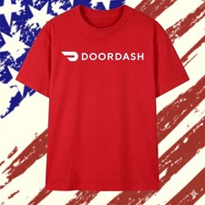 DoorDash T Shirt, DoorDash Grandma Shirt, DoorDash Custom Name Shirt Red Tee