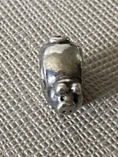 Trollbeads retired museum Pig silver bead
