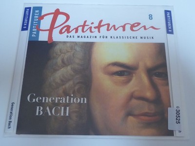 VARIOUS partituren 8: generation bach EX/EX (CD Album, Klassik, Partituren)