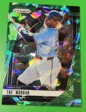 Tre' Morgan Green Ice Prizm 2025 Panini Prizm Baseball #45