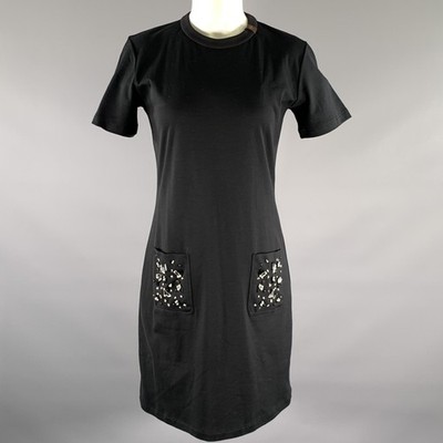 LOUIS VUITTON Size M Black Cotton Knee-Length Dress | eBay LOUIS VUITTON Size M Black Cotton Knee-Length Dress | eBay