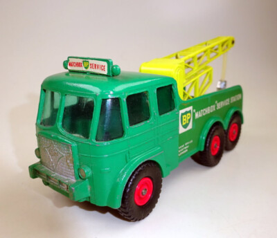 Matchbox Kingsize K-12A Foden Wreck Truck grün ''BP''