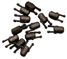 DCC Concepts ~ HO Scale ~ Lamp Post Mounted Speaker/Camera ~ 12 Pack ~ LML-MCS