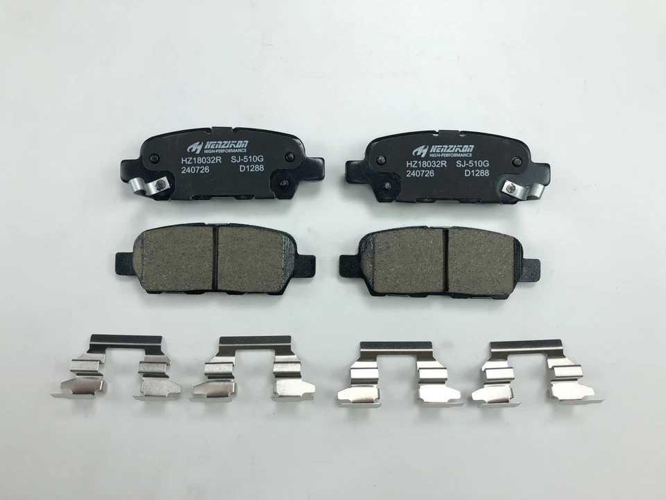 Front Rear Ceramic Brake Pad for 2013-2018 2019 2020 2021 Nissan Pathfinder 3.5L - Image 4 of 4