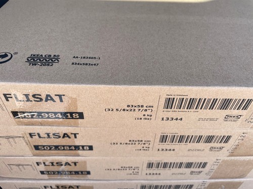Ikea FLISAT Children's table 32 5/8x22 7/8 " 502.984.18 - NEW - Picture 4 of 4