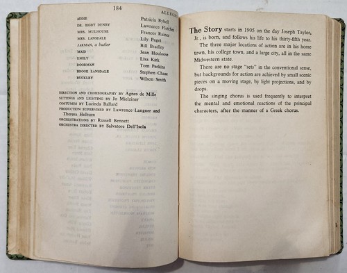 Vintage 6 Plays by Richard Rodgers and Oscar Hammerstein II ~ Hardcover ~ 1959 - Picture 13 of 22
