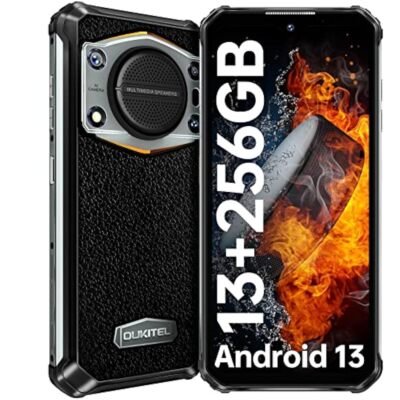 OUKITEL WP22 Rugged Smartphone Unlocked,13GB 256GB Android13 Cell