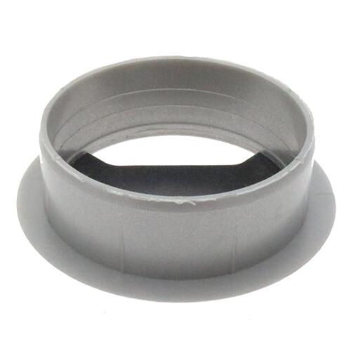 Pack of 10 Black & Silver Desk Cable Tidies 80mm, Desk Grommet, Desk Hole Insert - Picture 3 of 6
