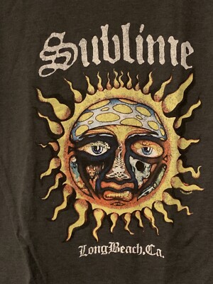 Sublime Long Beach, CA 2020 Graphic Shirt Sz Ladies M | eBay