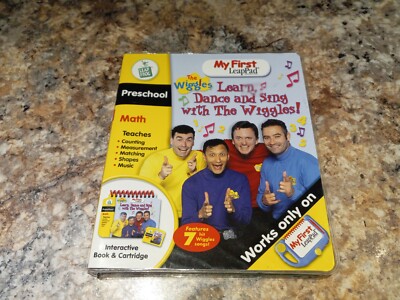 LeapPad The Wiggles Learn Dance And Sing My First Preschool Math Leap Frog - New