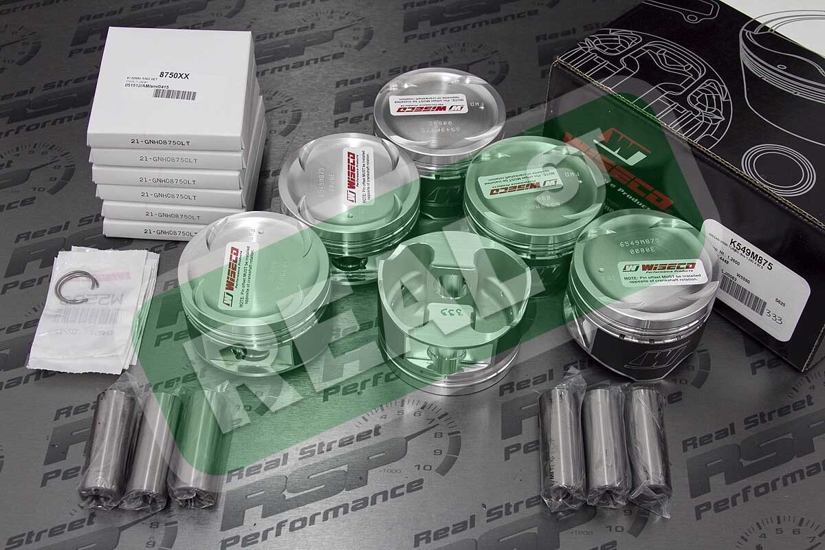 Wiseco Forged AP Pistons For 300ZX Z32 90-96 VG30DETT 87.5mm