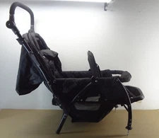 BABY JOY Double Foldable Baby Stroller,  Tandem Stroller, adjustable, Black