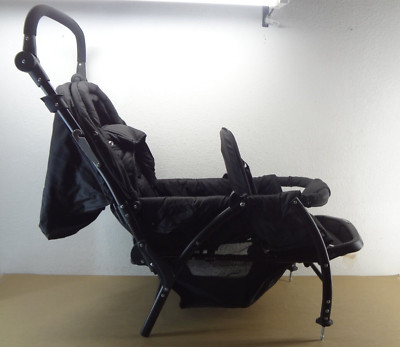 BABY JOY Double Foldable Baby Stroller,  Tandem Stroller, adjustable, Black