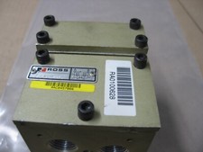 NEW ROSS 27687B4901 DUAL PILOT OPERATED CHECK VALVE 1/2NPT P9303