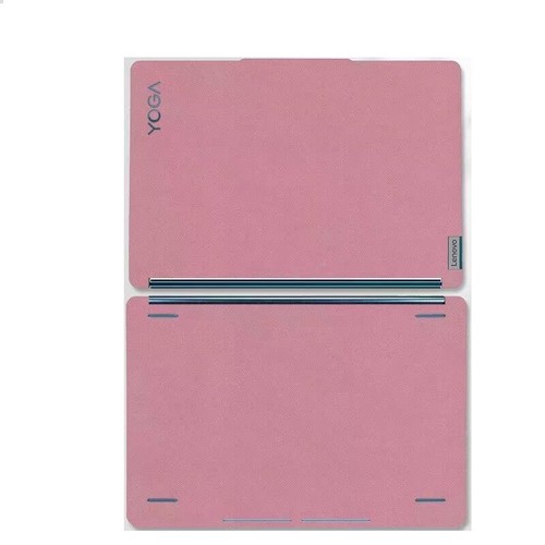 PU Leather Vinyl Sticker Protector for Lenovo YOGA BOOK 9I - Afbeelding 4 van 16