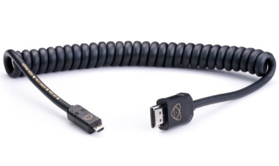 Atomos Full HDMI to Micro HDMI 40cm (die cast metal) für 4K