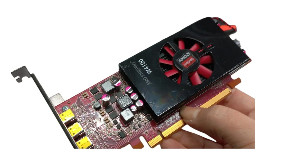 AMD FirePro W4100 2 GB GDDR5 PCIe Gen 3.0 Scheda Grafica Professionale video pc - Immagine 3 di 4