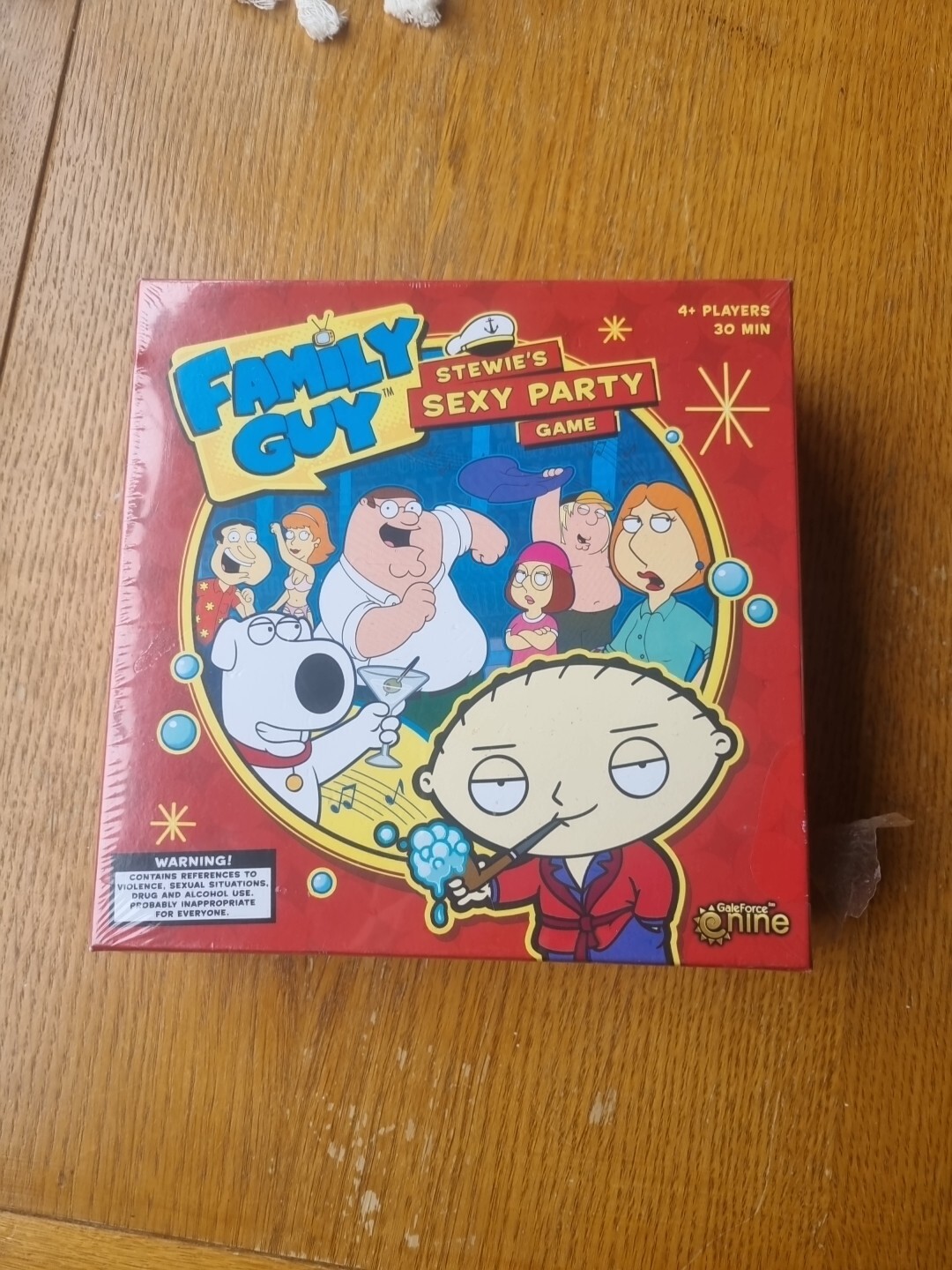 Family Guy - Stewie's Sexy Adult Party Board Game 4 + Players BRAND NEW SEALED