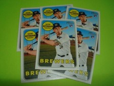 2018 Topps Heritage #677 Jacob Nottingham 6 Rookie Card INVESTMENT LOT in CASE