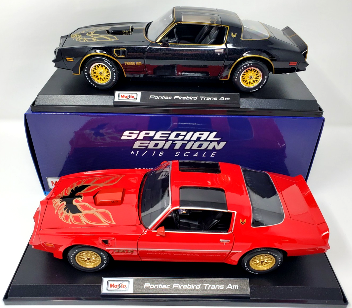 新品　未使用1/18 マイストPontiac Firebird Trans Am Amazon.com: Maisto 1:18 SE 1978 Pontiac Firebird Trans Am