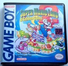 Super Mario Land 2  6 Golden Coins CASE ONLY Game Boy Box BEST Quality Available