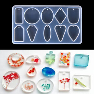 Silicone Resin Mold for DIY Jewelry Pendant Making Tool Mould Handmade Craft