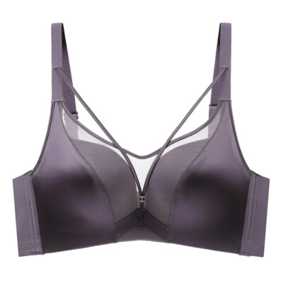 Women's Bra Without Steel Ring Sexy Gathering Bra Lingerie Underwear Colorful