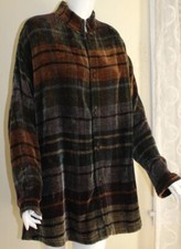 Fiber Artist 1x 2x 3x Loominus Weavers Handwoven Art-to-wear Jacket Chenille