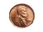 1955-S LINCOLN WHEAT CENT - VERY NICE CHOICE BU RED! - c3469xux