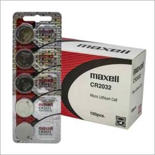 100 pc Maxell CR203  3V LITHIUM BATTERY Fresh...