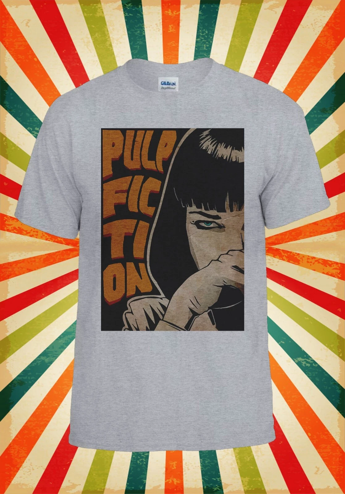 Mia Wallace Pulp Fiction Unisex Baseball T-Shirt