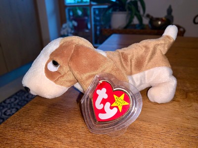 Ty Beanie Babies Collection Tracker Beagle Hund 1998