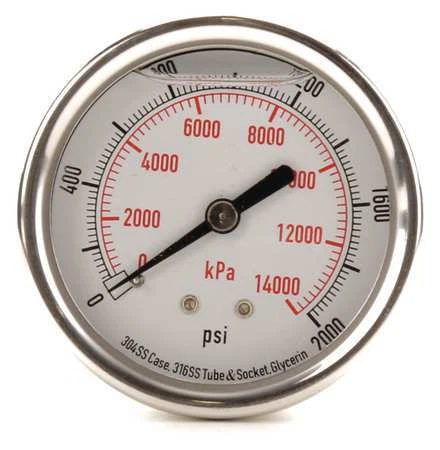 Grainger 2024 pressure gauge