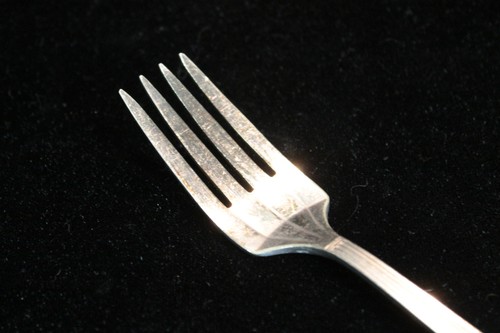 Oneida Community Silverplate Salad Fork No Diamond Flatware Silverware 6 3/4" - Picture 2 of 6