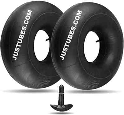 (2) Two 13x6.50-6 Lawn Mower Tire Tube TR13 Rubber Valve Stem 13/650-6 13x5.00-6