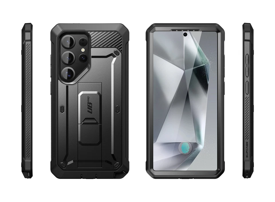 适用于三星 Galaxy S25 S24 S23 系列保护壳 SUPCASE 独角兽甲壳虫专业支架保护套 — 第 3/4 张图片